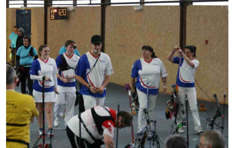 Nos archers à l'unisson!