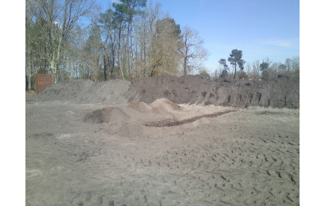 les travaux du terrain avancent