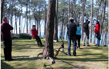 En campagne à Arcachon