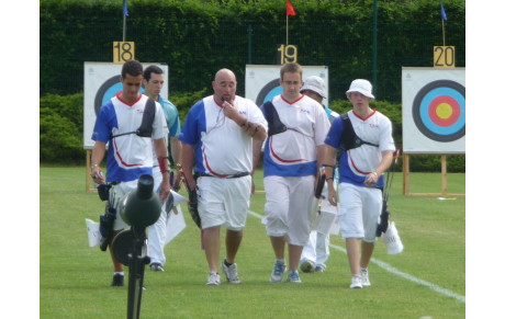 Le week end national de nos 2 équipes du SAM Tir à l’arc