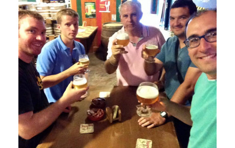 Nouveau podium en D2: ça s'arrose!